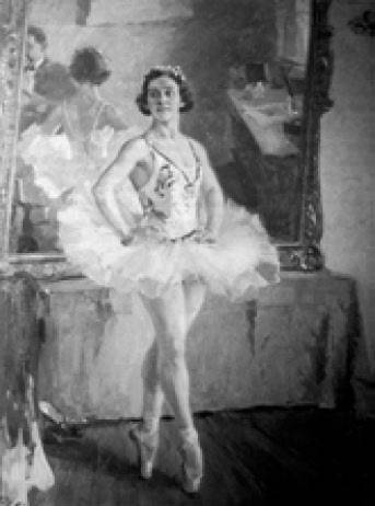 О. В. Лепешинская. Худ. А. Герасимов О. В. Лепешинская. Худ. А. Герасимов